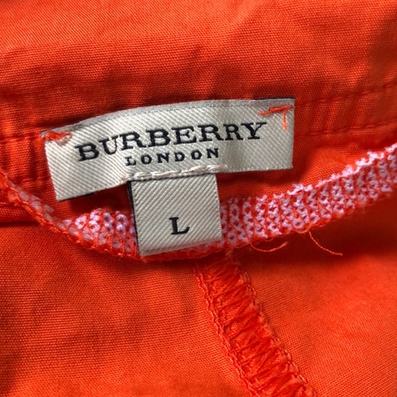 Burberry London Men's Orange Swim Trunks - Size L - COA - Picture 13 of 15